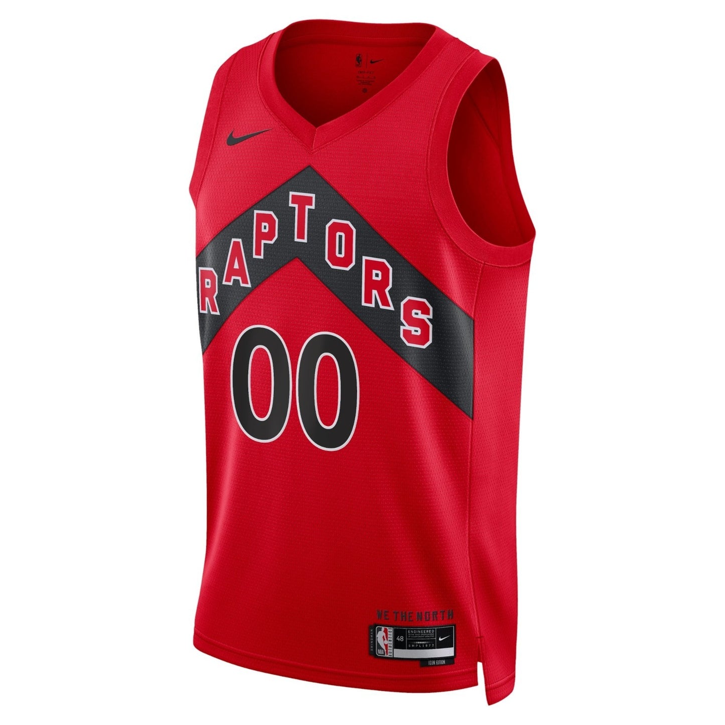 Nike Youth Toronto Raptors Blank Basketball Jersey / Red Black / RRP £75