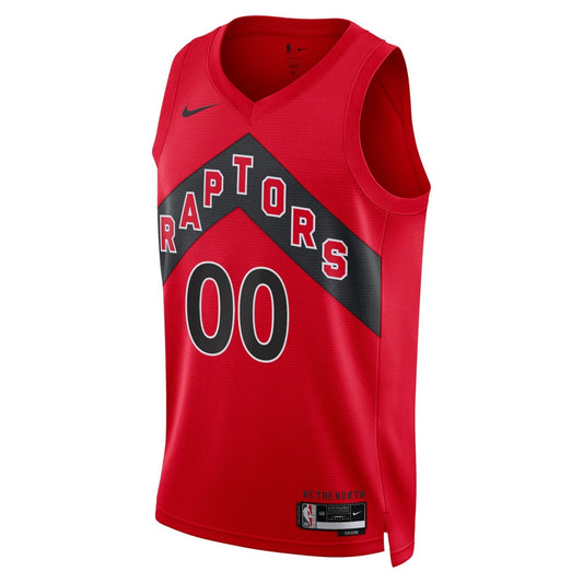 Nike Youth Toronto Raptors Blank Basketball Jersey / Red Black / RRP £75