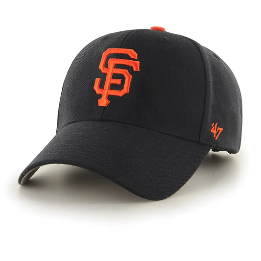 47 Brand Adult San Francisco Giants MVP Cap / Black / RRP £24