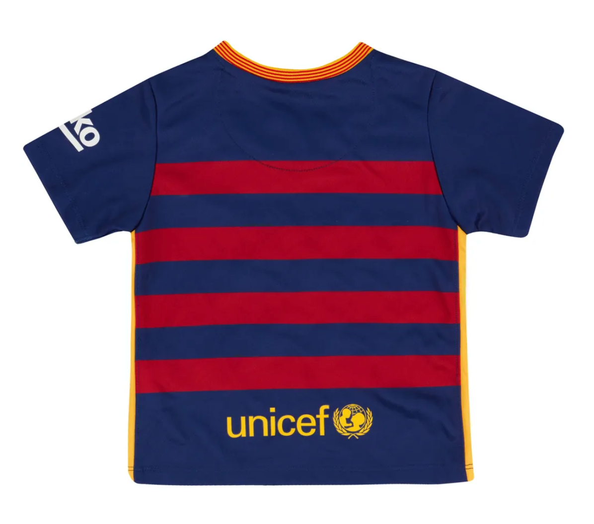 Nike Toddler Barcelona Full Football Kit / Home Blue Red / 2015-16-21 / RRP £40