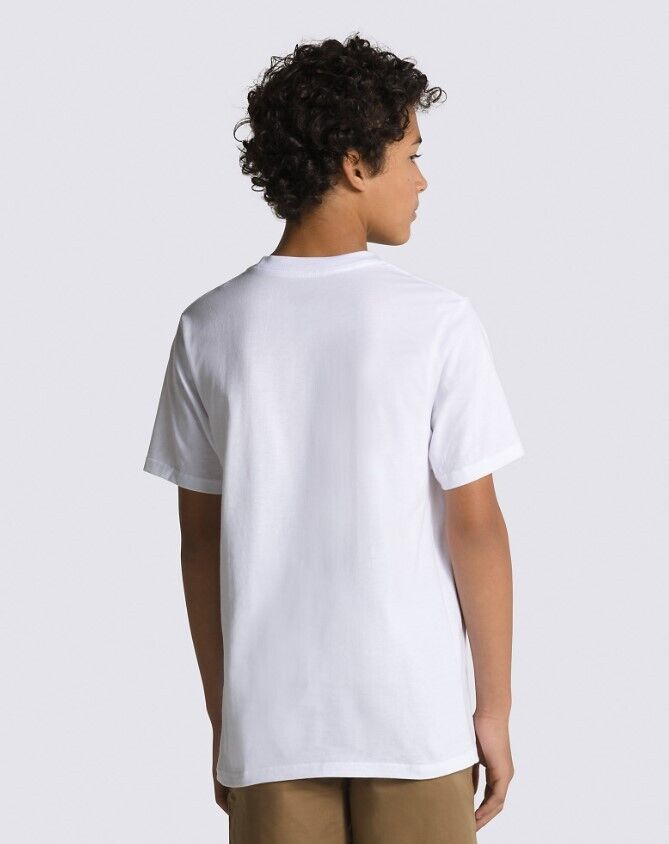 Vans Classic Logo T-Shirt / White-Black / Kids / RRP £21