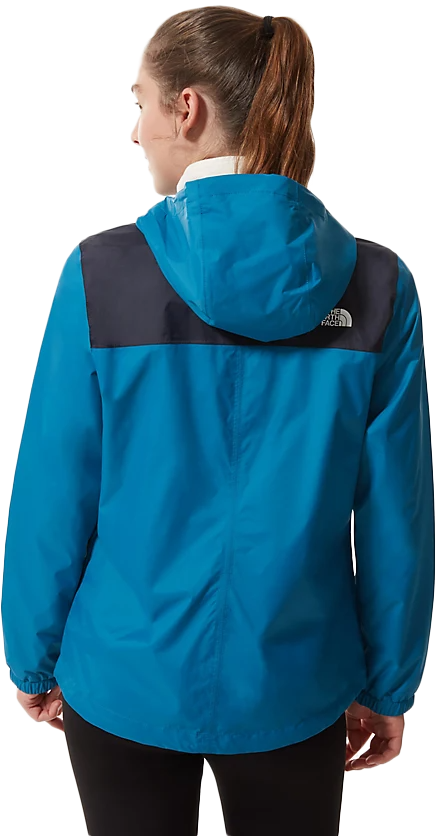 The North Face Women's Antora Hooded Rain Jacket Coat / Navy Blue / RRP £100