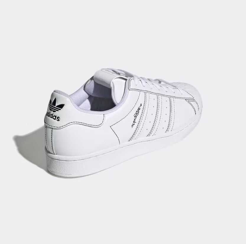 Adidas Mens Superstar Sneakerella Trainers / White Black / RRP £80