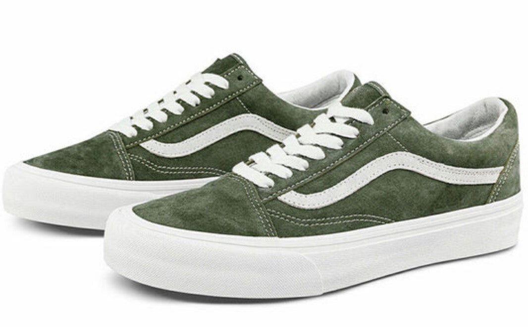 Vans Mens Old Skool VR3 LX 'forest Night' / Green White / RRP £85