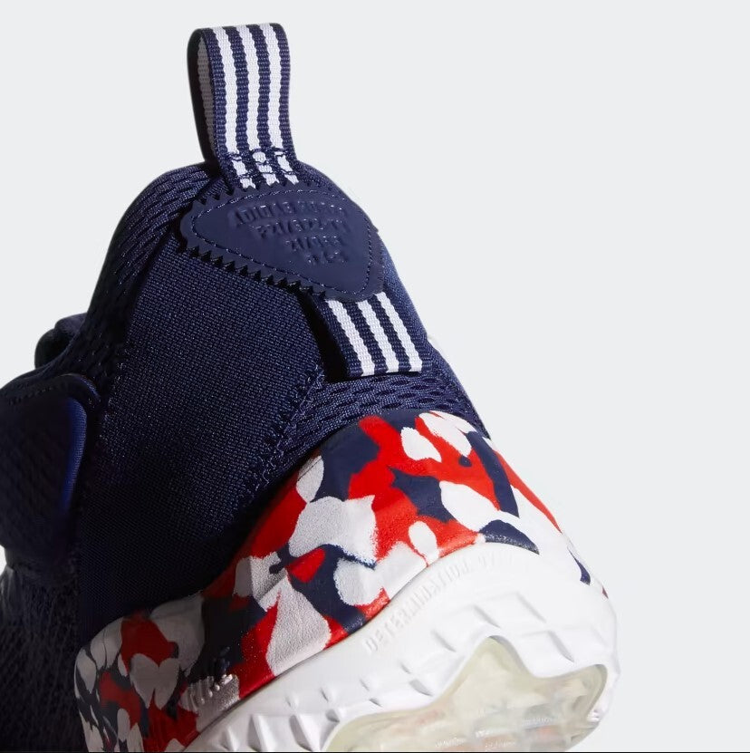 Adidas Mens D.O.N Issue 3 USA Basketball Shoes / Navy White Red / RRP £100