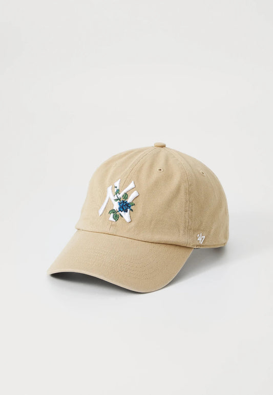 47 Brand NY Yankees Relaxed Clean Up Dad Cap / Khaki Thorn / RRP £33