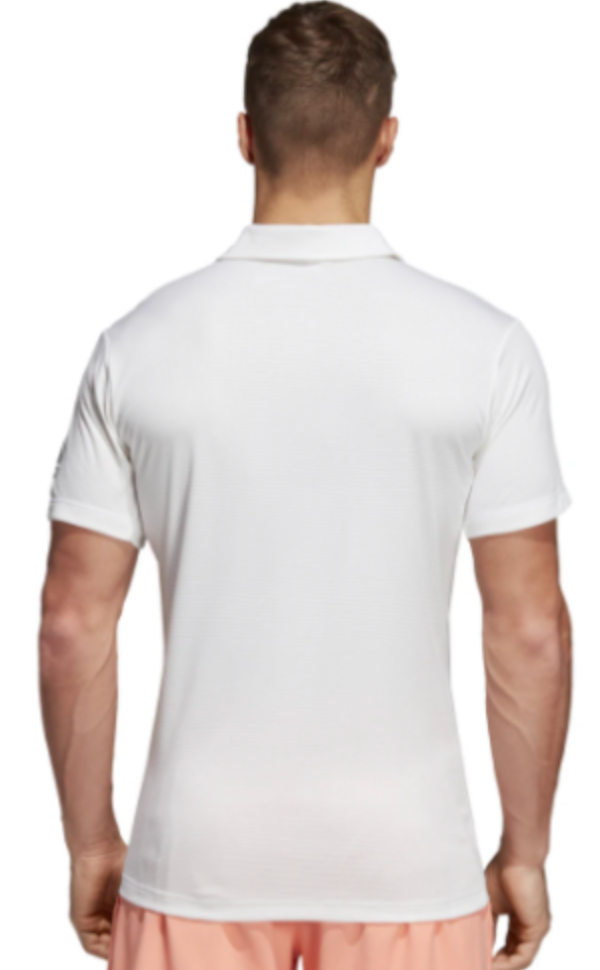 Adidas Mens Climachill Golf Tennis Polo / White / Athletic Fit / RRP £45