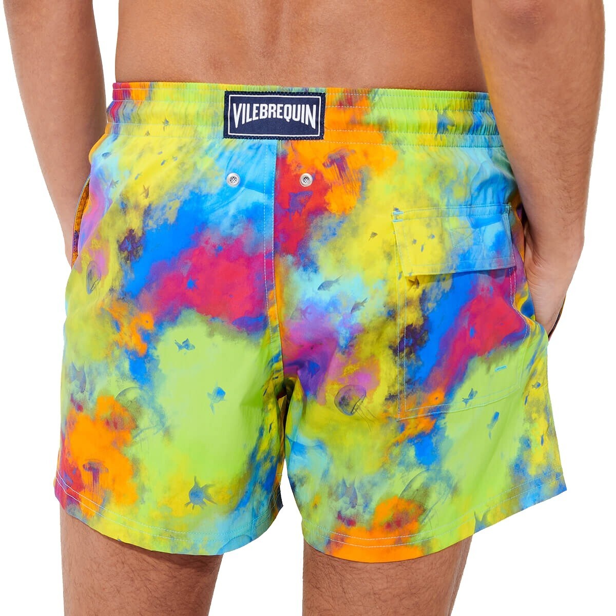 Vilebrequin Swim Shorts / Mens / Moorise Batik Blue / RRP £230