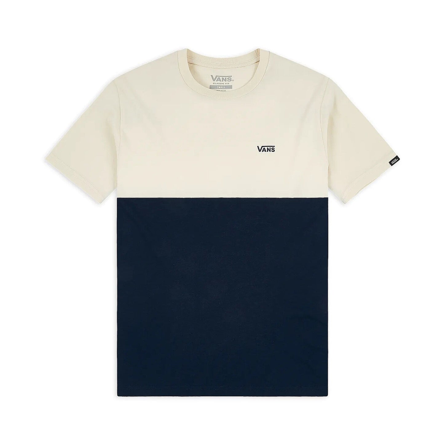 Vans Colorblock Tee / Dress Blues Antique White / Mens / RRP £25