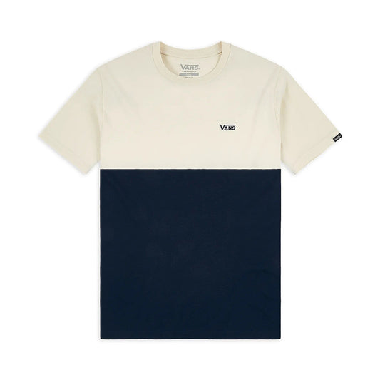 Vans Colorblock Tee / Dress Blues Antique White / Mens / RRP £25