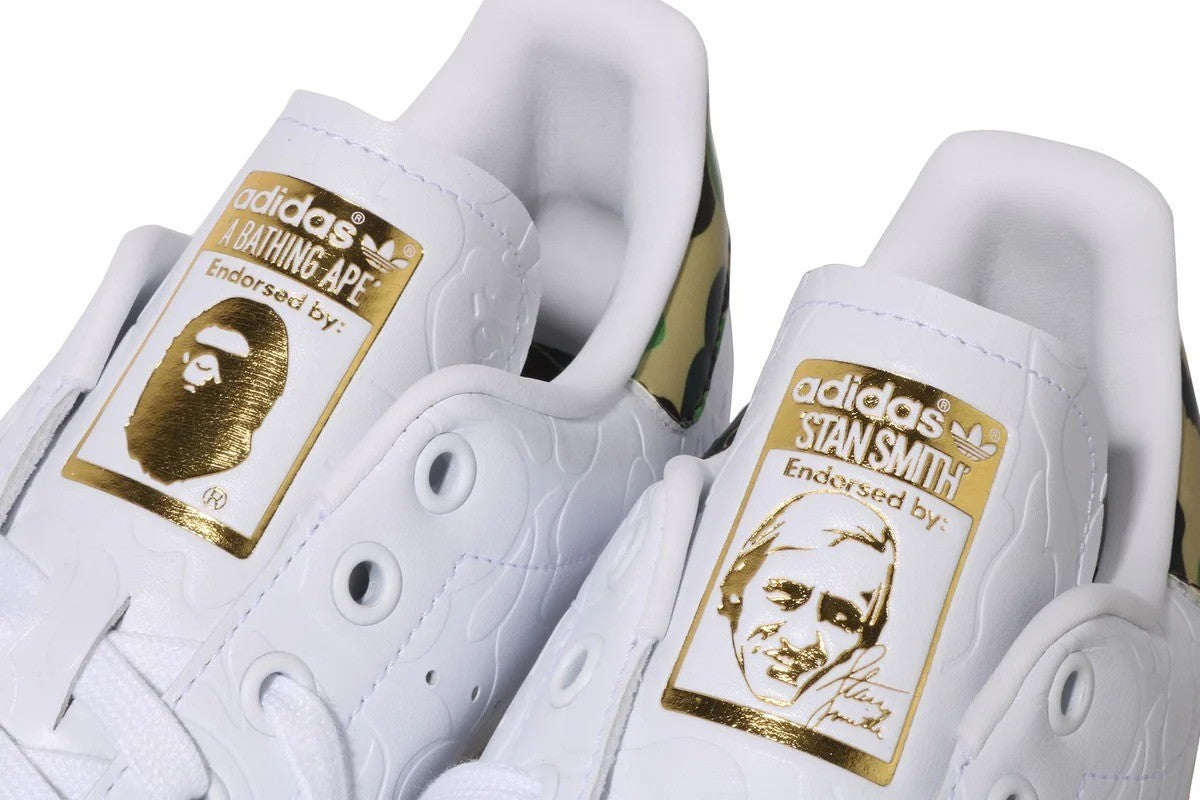 Adidas Mens STAN SMITH BAPE Trainers / White / BNIB / RRP £140
