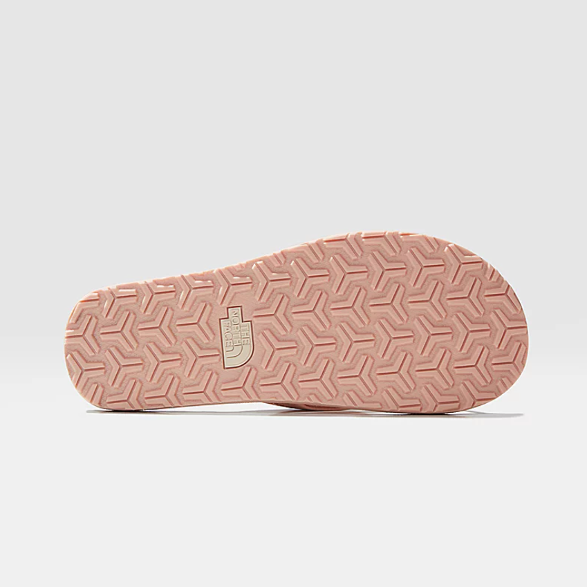 The North Face Women’s Base Camp Mini II Flip Flop -Café Crémé Evening Sand Pink