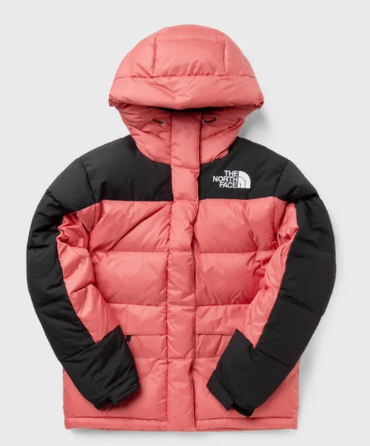 The North Face Womens Pink Black Himalayan Down Parka Jacket / RRP £360