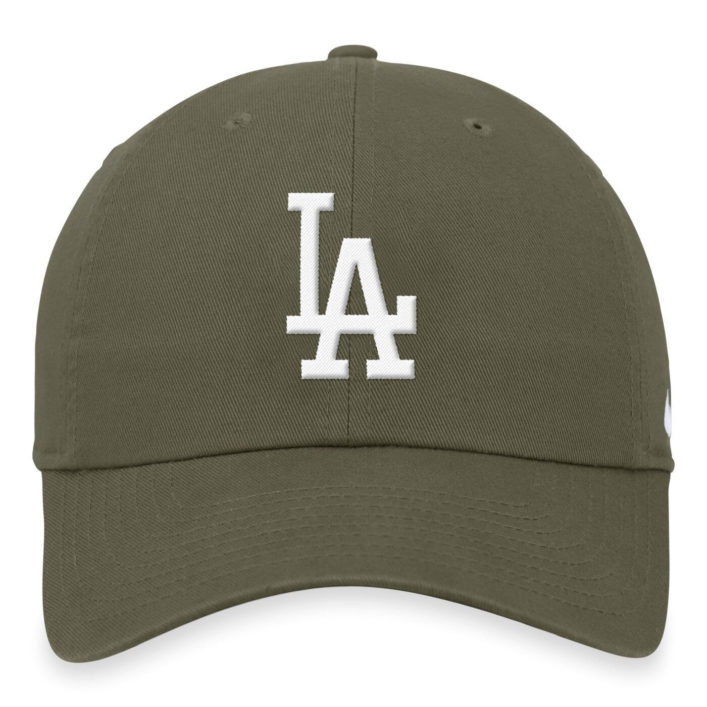 Nike Adult Los Angeles Dodgers MLB Relaxed Club Cap / Olive / RRP £22