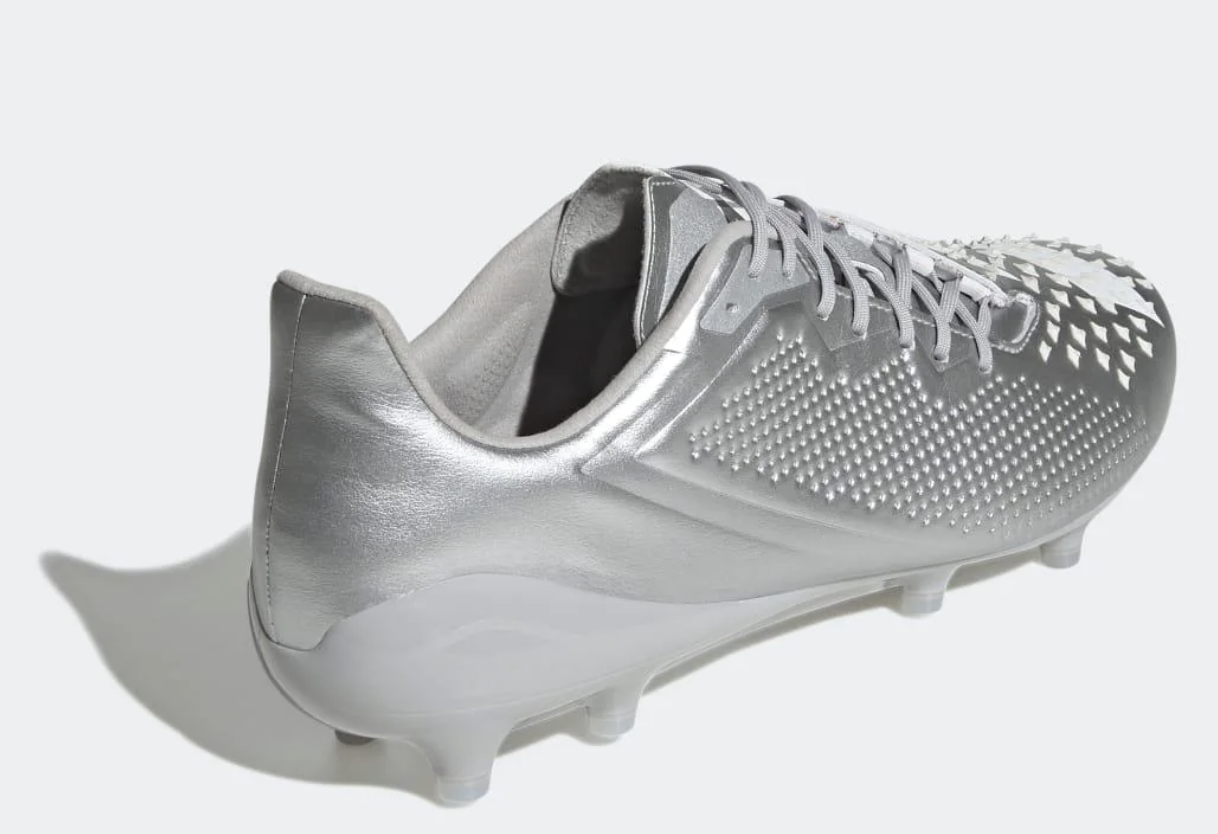 Adidas Men’s Predator Malice (FG) Rugby Boots / Silver White / RRP £180