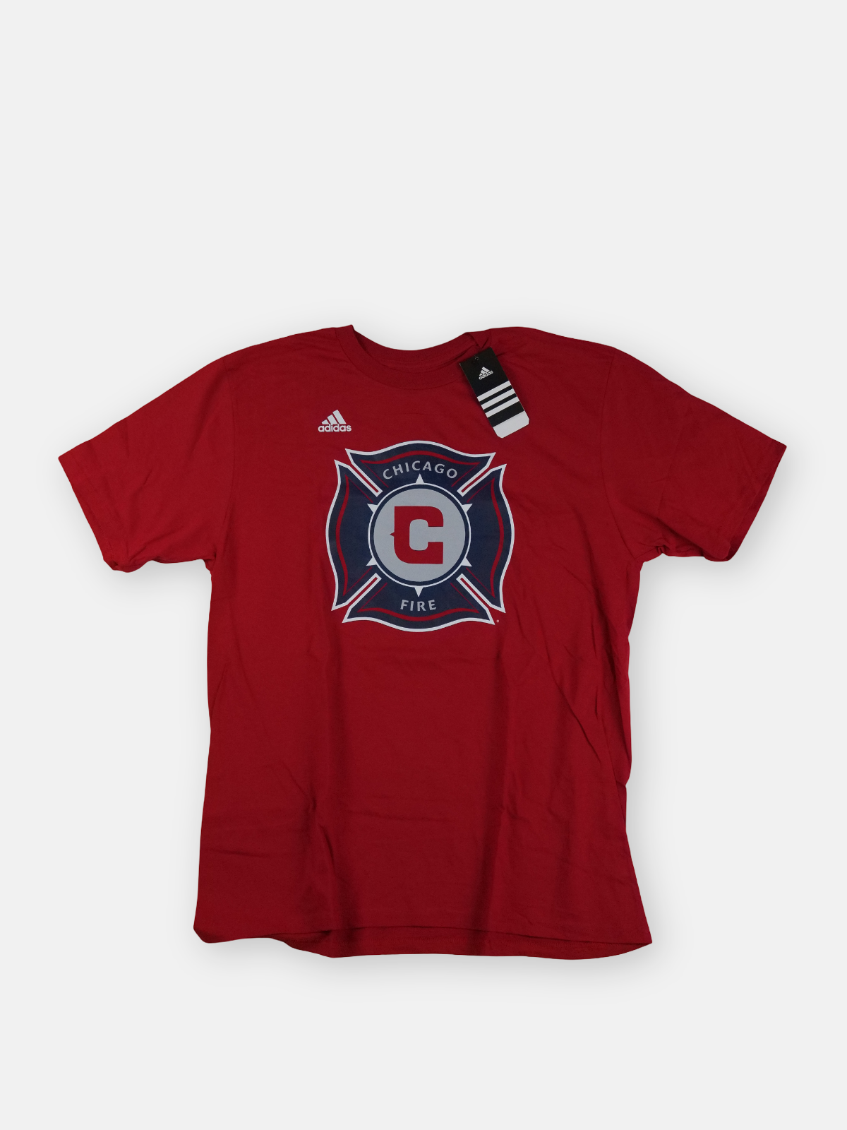Adidas Mens 2014 Chicago Fire Adidas Football T-shirt / Red / RRP £19.99
