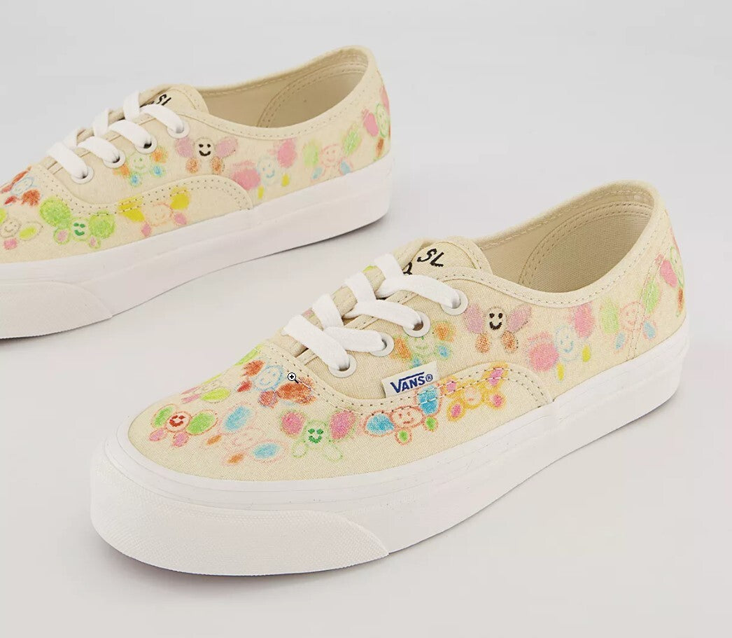 Vans Authentic 44 DX Low Trainers / Natural Scribble / RRP £70