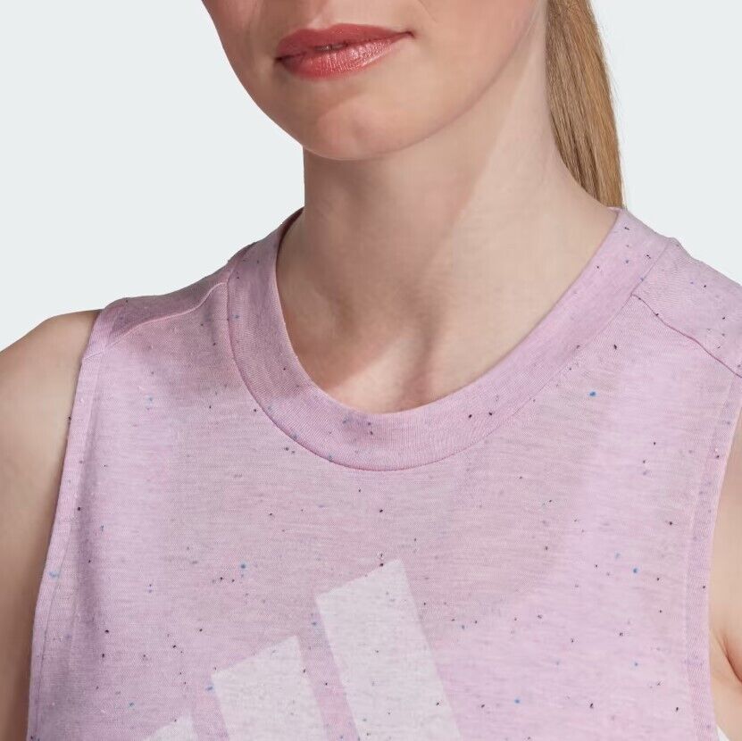 Adidas Womens Future Icon Winners 3.0 Tank Top / Pink / RRP £25