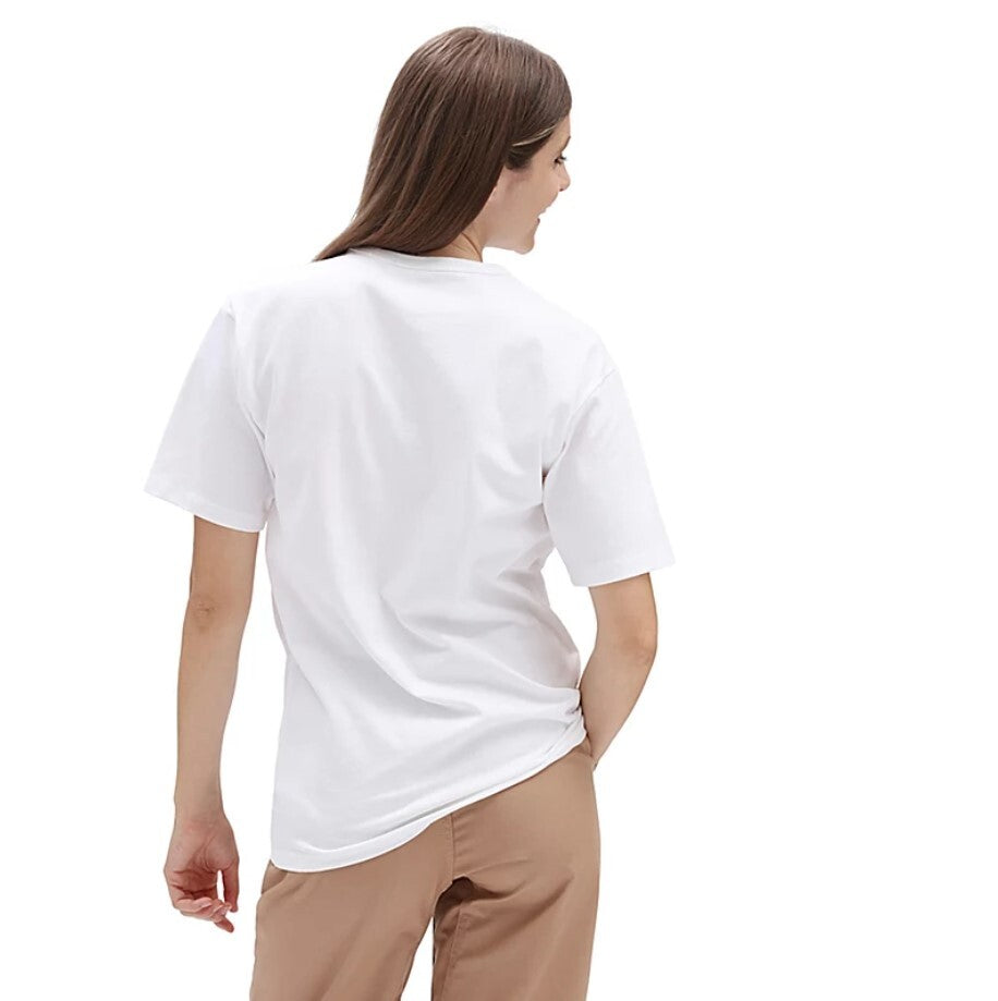 Vans Womens Off The Wall Armanto Logo Pocket SS T-Shirt / White / RRP £40