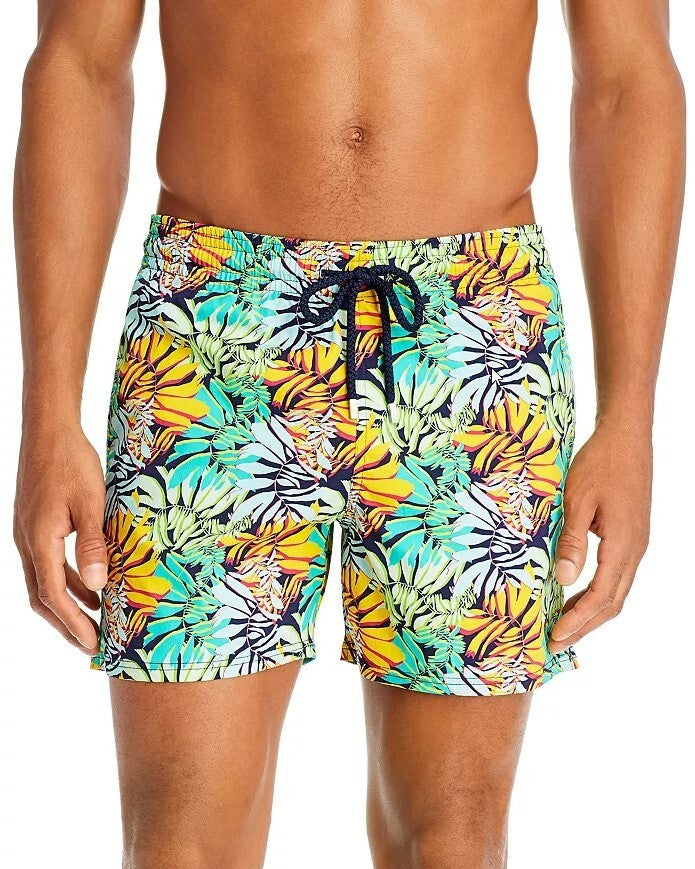 Vilebrequin Swim Shorts / Mens / Moorise / Green Orange / RRP £220