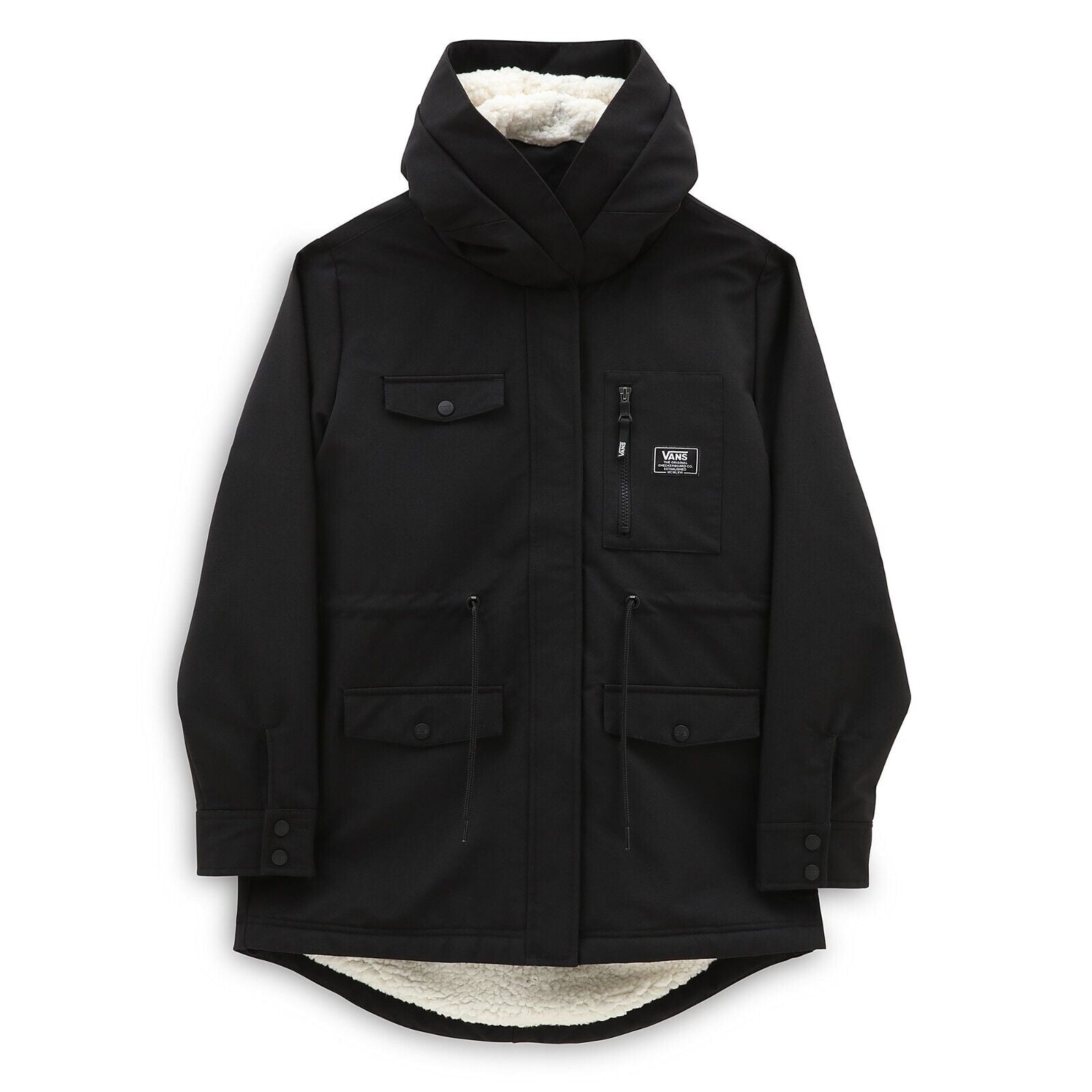 Vans Womens Richfield Hooded Parka Jacket / Black / RRP £180
