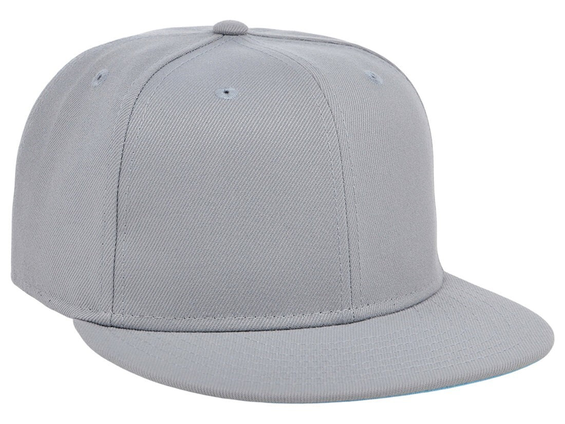 Crowns By Lids Unisex Plain Full Court Fitted UV Hat / Black Ivory / RRP £25