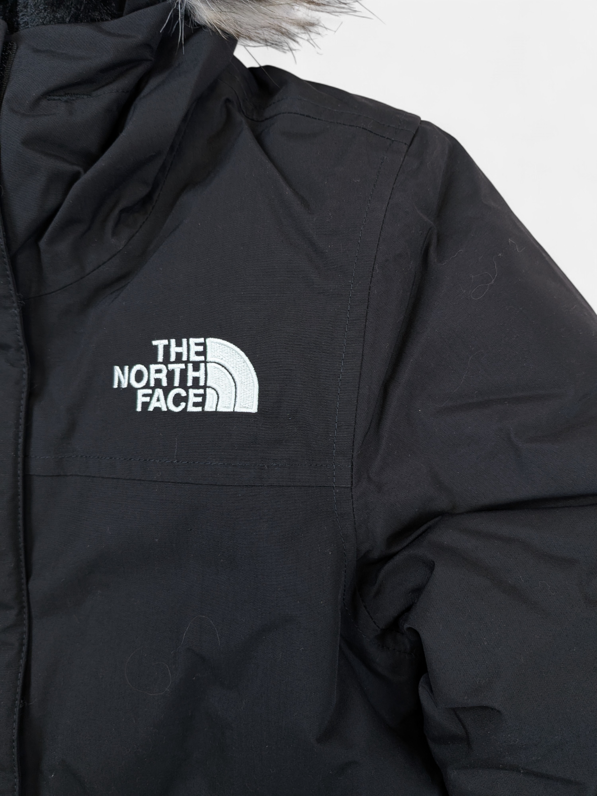 The North Face Girls Arctic Swirl Parka / Black / RRP £249