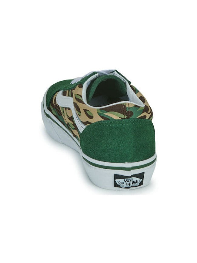 Vans Youth Old Skool Trainers / Green Multi / RRP £45