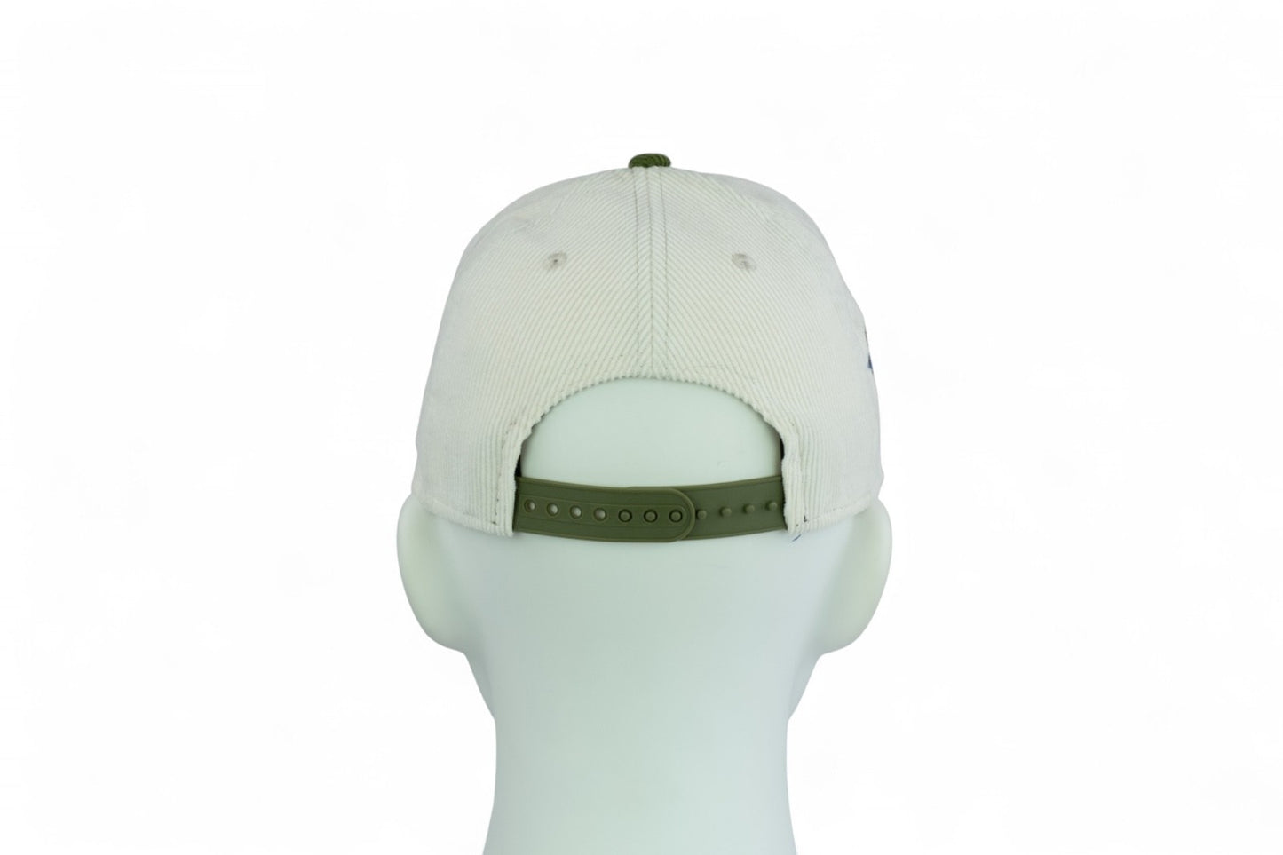 New Era Buffalo Bills NFL Retro Cord Snapback Cap / Silver Khaki / RRP £40