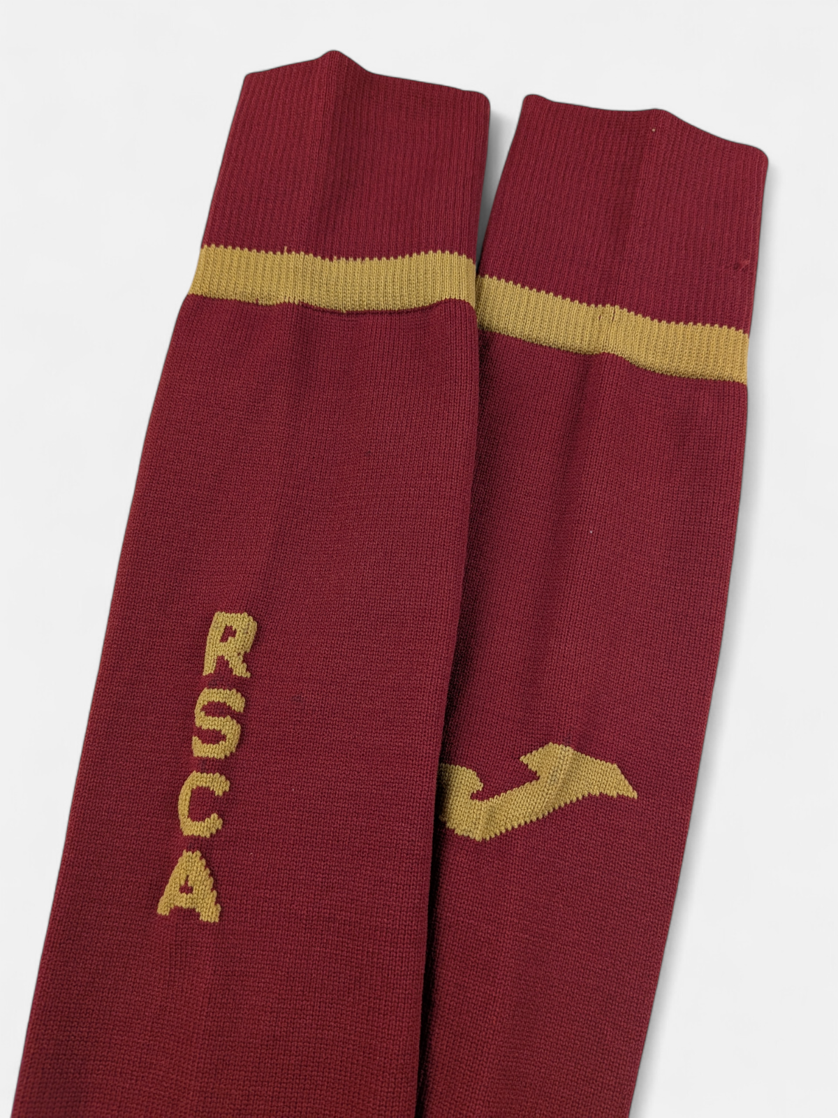 Joma Mens 2019-20 Anderlecht Footless Third Socks / BNWT / Maroon / RRP £13