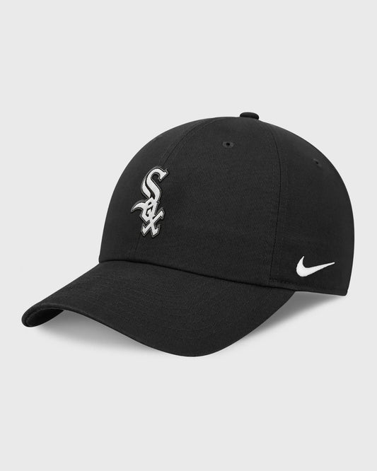 Nike Adult Chicago White Sox MLB Club Cap / Black Black / RRP £22