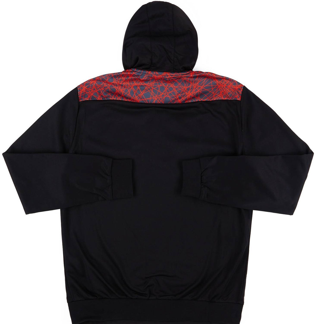 Macron Mens 2020-21 Dundee United Hooded 1/4 Zip Training Top/Black/ RRP £29.99