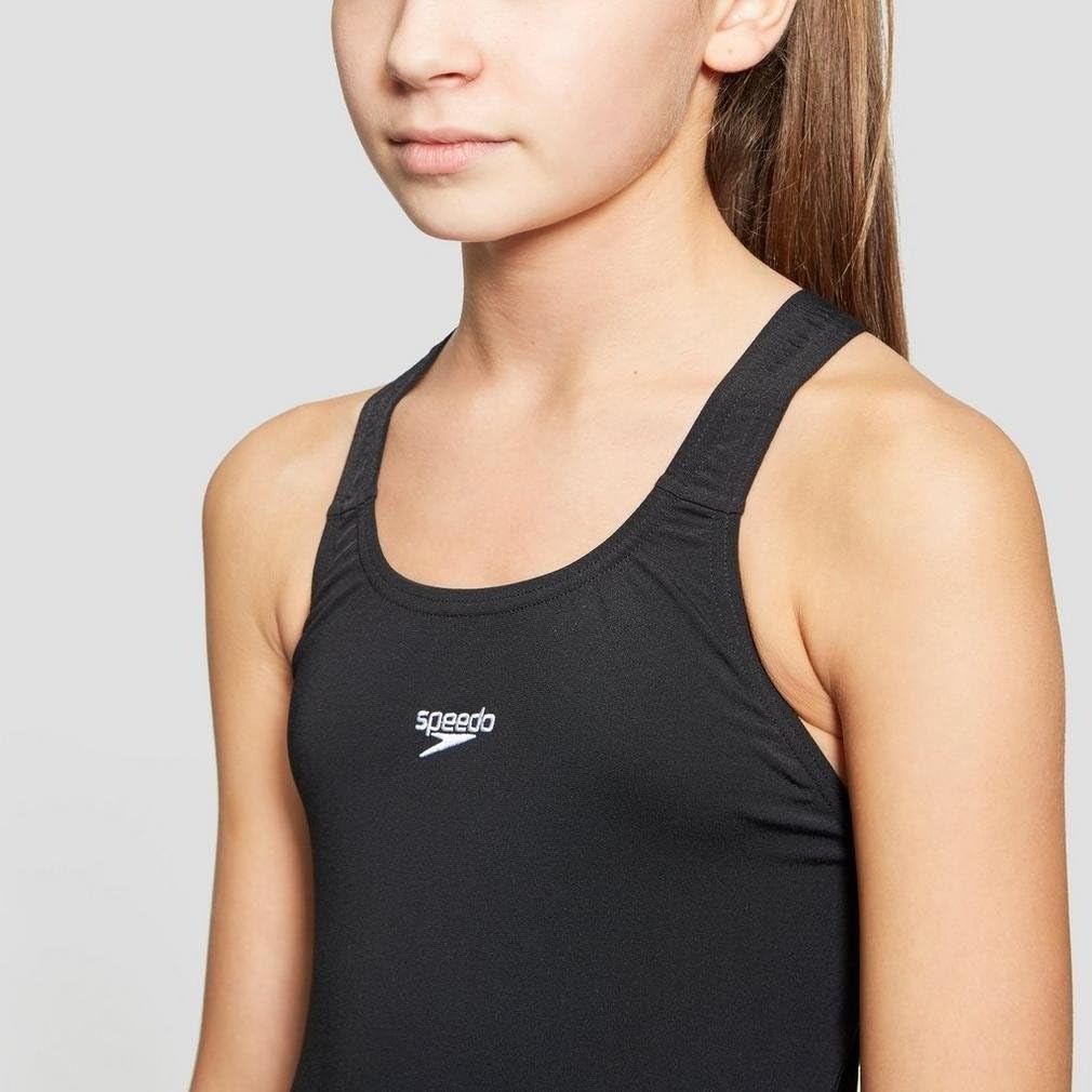 Speedo Girls Endurance+ Medalist Swimsuit / Black / RRP £16