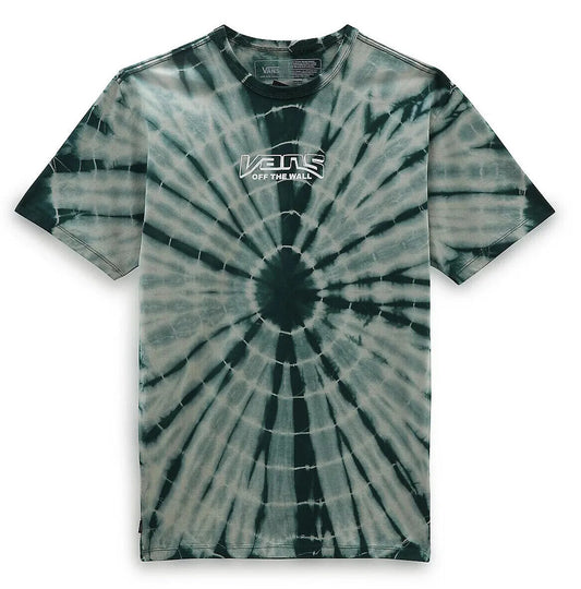 Vans Mens Off The Wall Classic Tie Dye T-Shirt / Green White / RRP £52