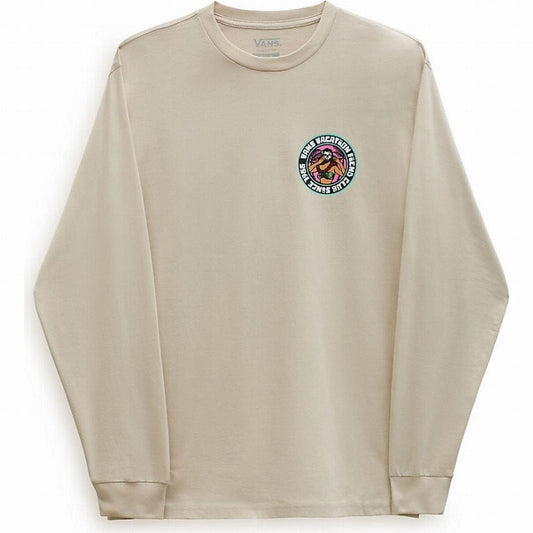 Vans Mens Aloha LS T-Shirt / Beige / RRP £65