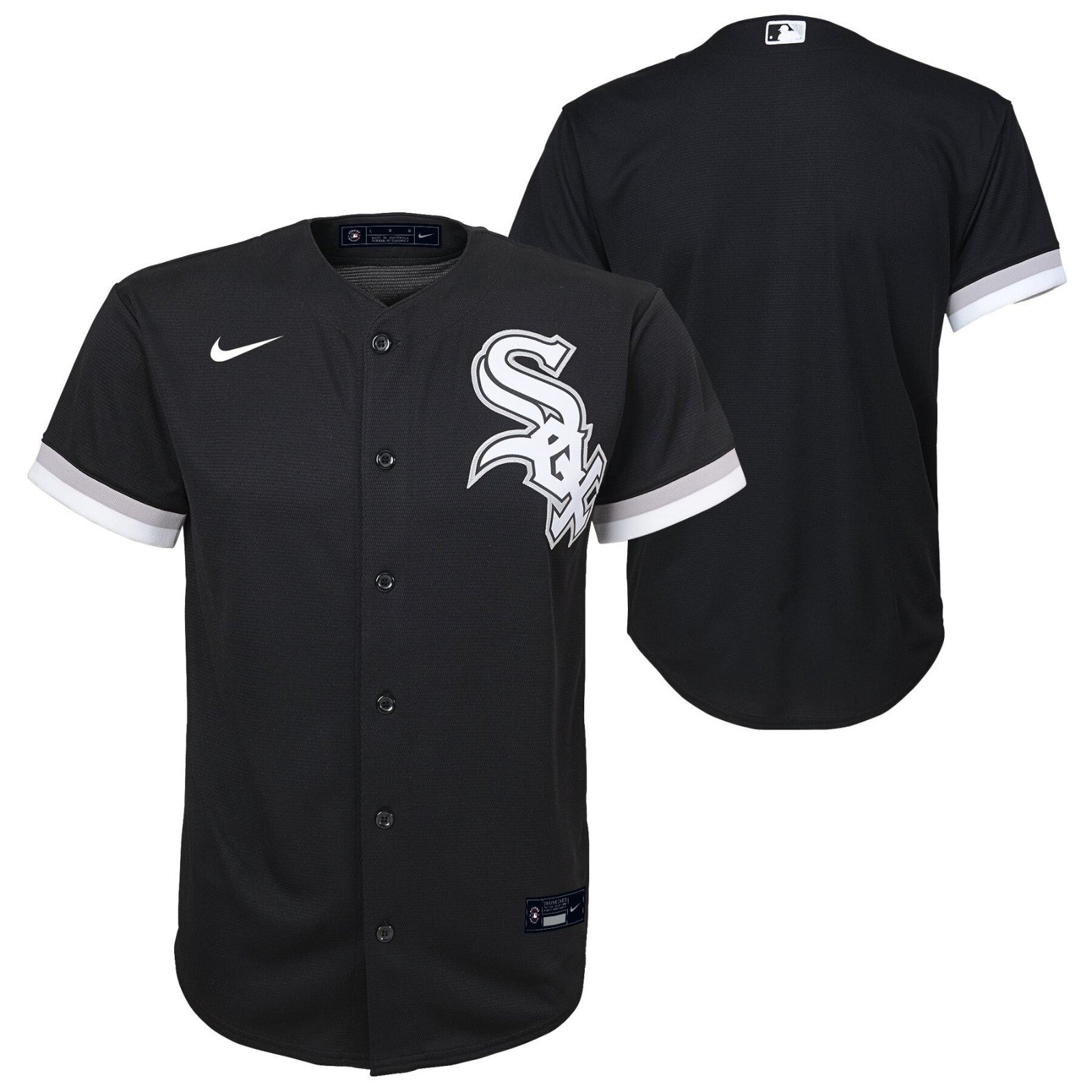 Nike Kids Chicago White Sox Baseball Jersey / Black / RRP £60
