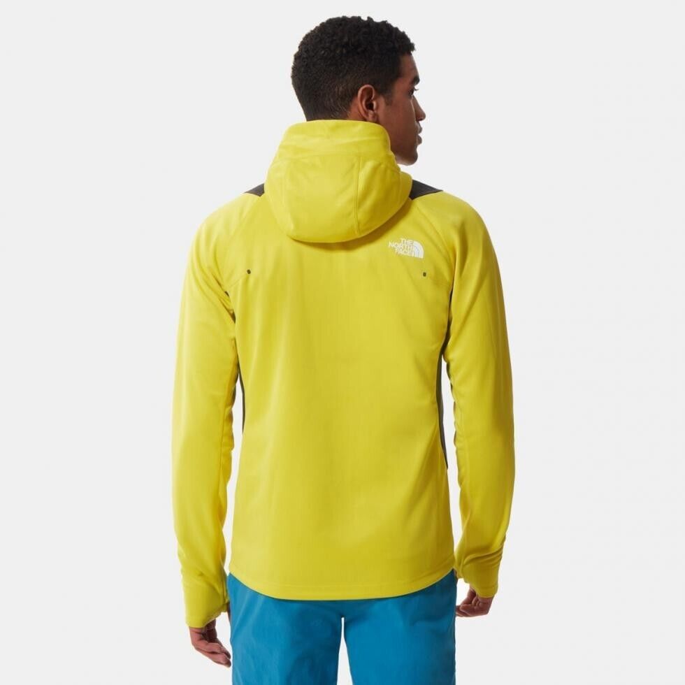 The North Face Men's Athletic Outdoor Full Zip Hoodie M / Yellow Grey / RRP £100