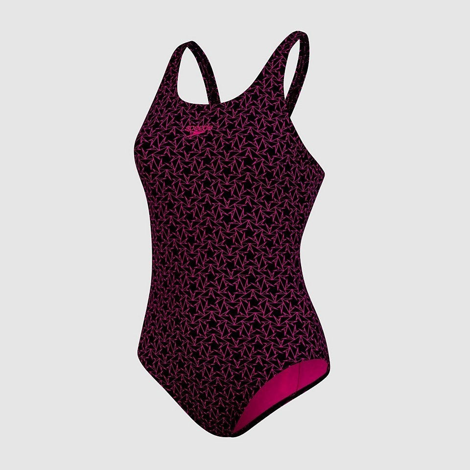 Speedo Women's Boomstar Muscleback Swimsuit / Red / Training Swimwear / RRP £32