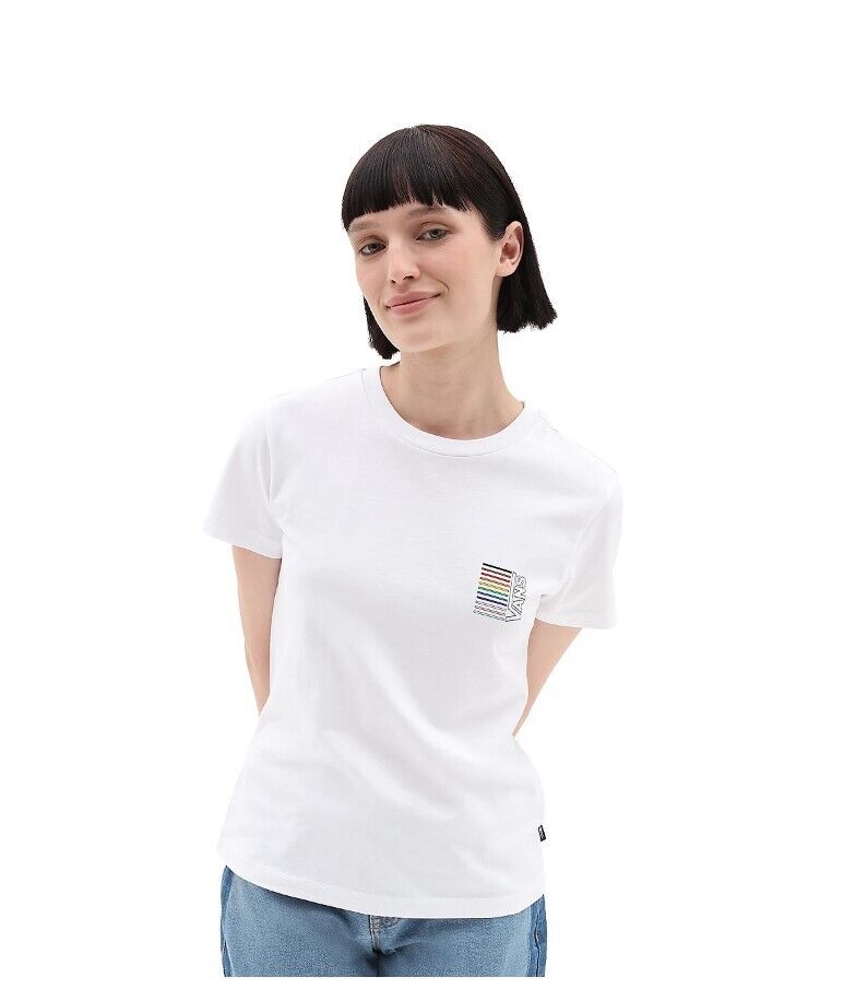 Vans Womens Pride T-Shirt / White / RRP £30