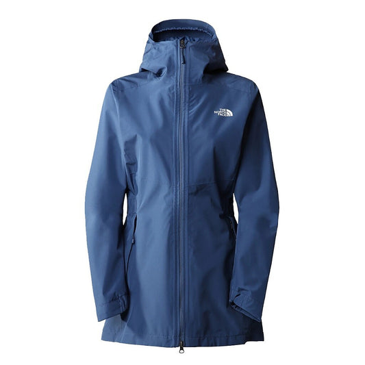 The North Face Womens Shady Blue Hikestellar Parka Shell Rain Coat / RRP £155