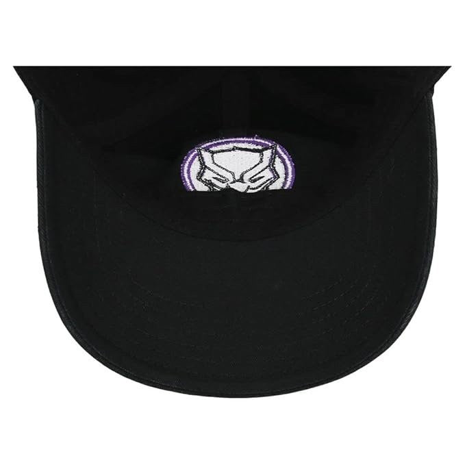 Marvel Adult Black Panther Strapback Adjustable Dad Cap / Purple / RRP £28