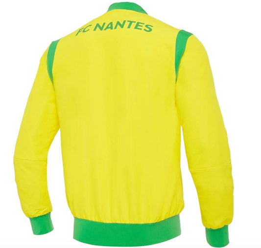 Macron Nantes Warm Up Anthem Jacket / Yellow / RRP £55