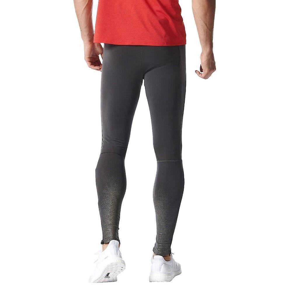 Adidas Men's Climaheat Workout Gym Tight Leggings / Grey / RRP £80
