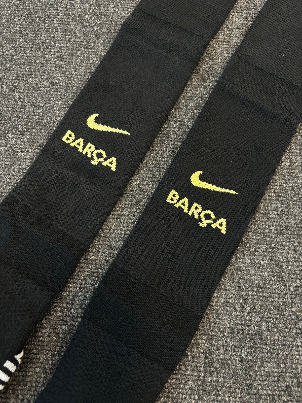 Nike Barcelona Away Football Socks / 2020-2021 / Black / RRP £15