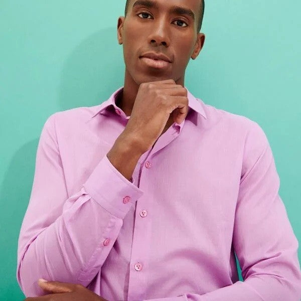 Vilebrequin Light Cotton Shirt / Unisex Caracal / Light Pink / RRP £165