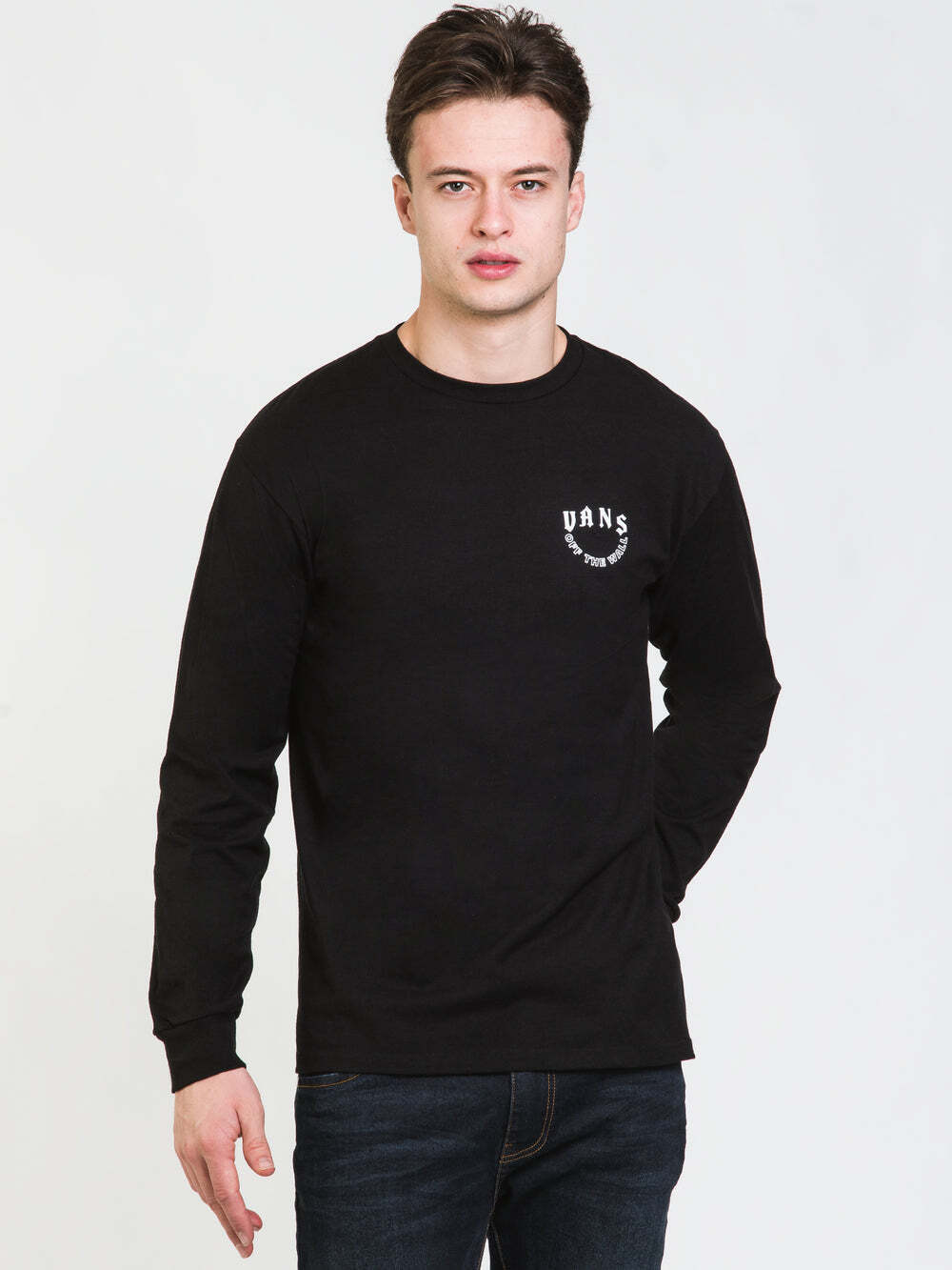 Vans Pushing Up L/S Top / Black / Mens / RRP £30