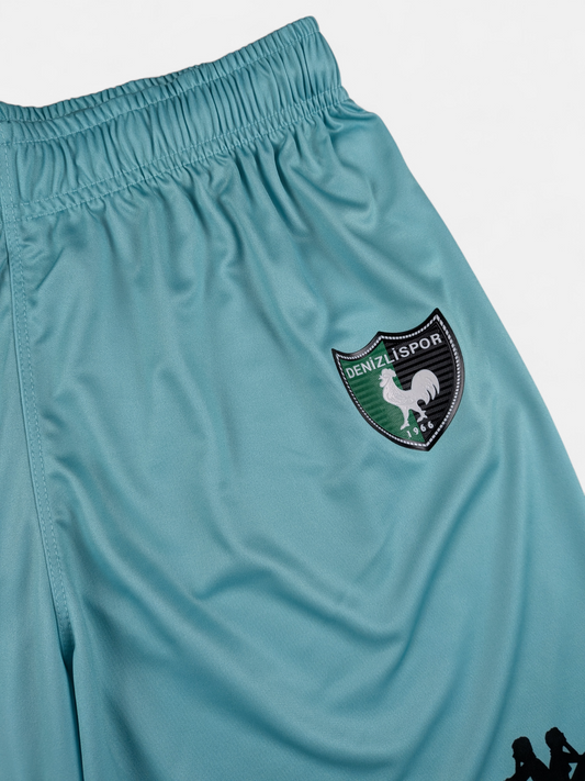 Kappa Mens 2020-21 Denizlispor Fourth Shorts BNWT / Green / RRP £30