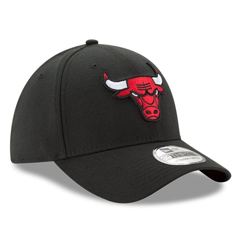 New Era Adult Chicago Bulls 39Thirty Team Classic Cap / Black / RRP £25