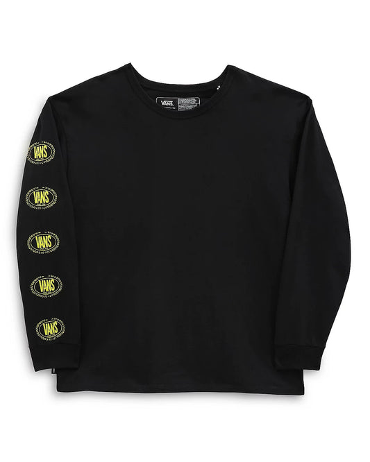 Vans Mens Off The Wall Gradient Loose Long Sleeve T-Shirt / Black / RRP £42
