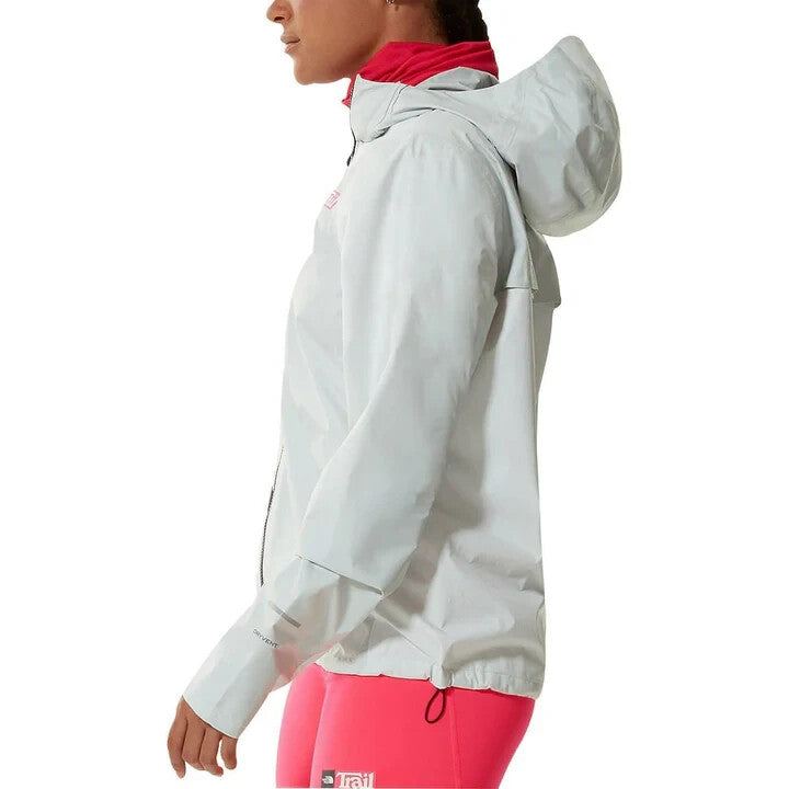 The North Face Women's First Dawn Packable Running Jacket / White / RRP £155 / M